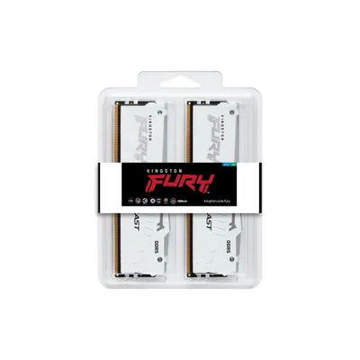 32GB (2x16GB) Kingston Fury Beast White RGB EXPO DDR5-6000 CL30