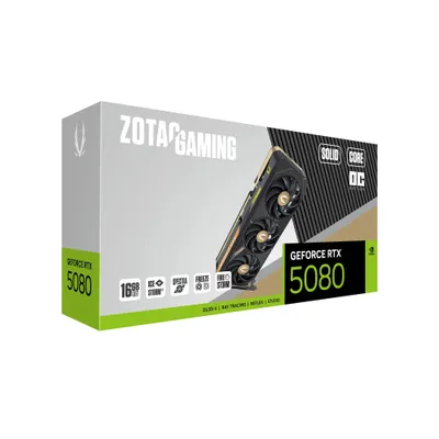ZOTAC GAMING GeForce RTX 5080 SOLID CORE OC 16GB GDDR7 Grafikkarte