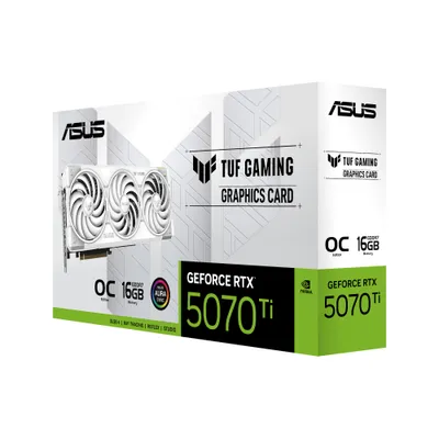 ASUS TUF GeForce RTX 5070 TI Gaming OC WHITE 16GB TUF-RTX5070TI