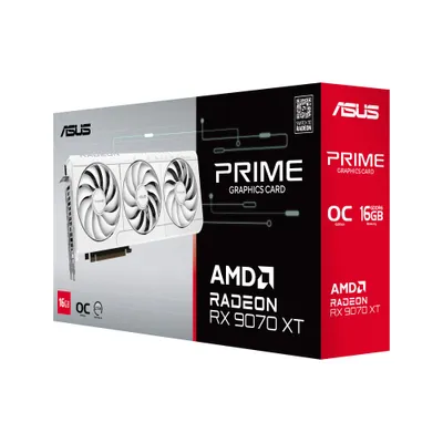 ASUS PRIME Radeon RX 9070 XT White OC PRIME-RX9070XT-O16G-WHITE