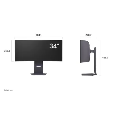 LG UltraGear 34GS95QE-B 34 Zoll UWQHD Curved OLED 21:9 240 Hz