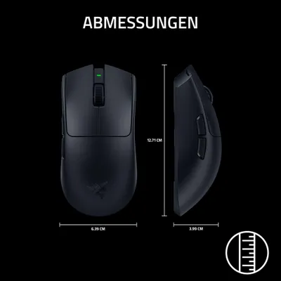 RAZER Viper V4 Pro Schwarz Gaming-Maus, kabellos, symmetrisch