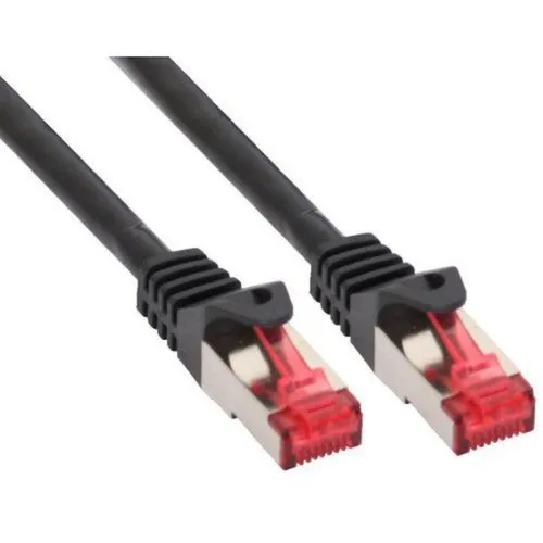 InLine 76405S Patchkabel 5.00 m Cat 6 S/FTP  schwarz
