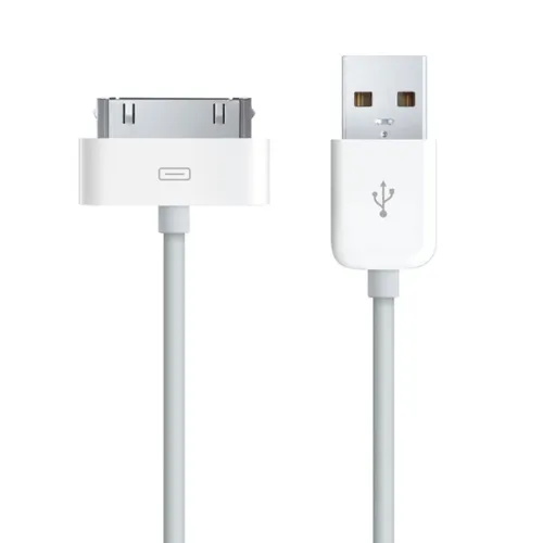 Apple 30-polig auf USB Kabel 1.00 m weiß