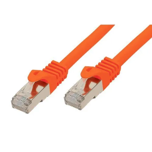 Good Connections Patchkabel mit Cat. 7 Rohkabel S/FTP orange 1m