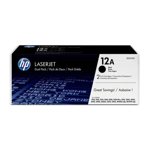 HP 12A Toner Schwarz Kit