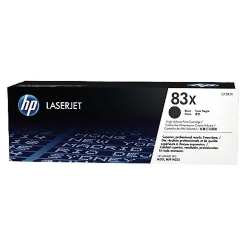 HP CF283X / 83X Original Toner Schwarz für ca. 2.200 Seiten hohe Kapazität 2200 Seiten 1er-Pack