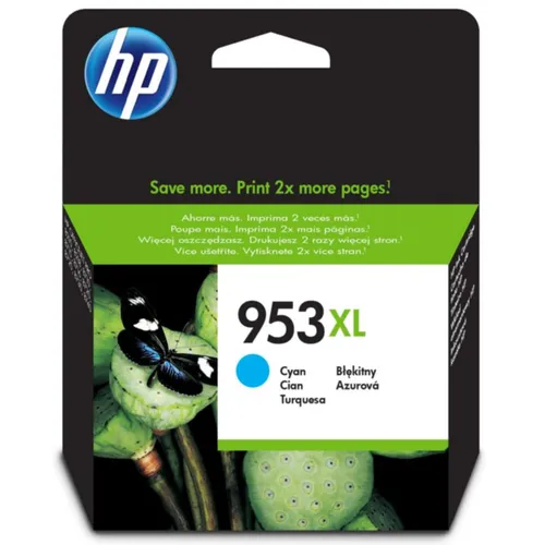 HP F6U16AE / 953XL Original Druckerpatrone Cyan mit hoher Kapazität F6U16AE