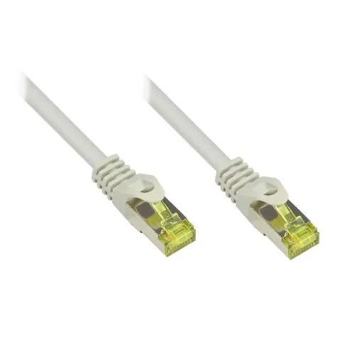 Good Connections 1,5m RNS Patchkabel mit Cat.7 Rohkabel S/FTP PiMF grau