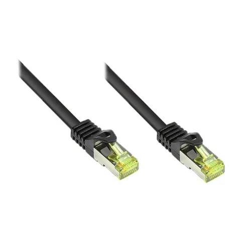 Good Connections 1,5m RNS Patchkabel mit Cat.7 Rohkabel S/FTP PiMF schwarz