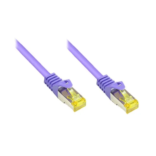 Good Connections 2,0m RNS Patchkabel mit Cat.7 Rohkabel S/FTP PiMF violett
