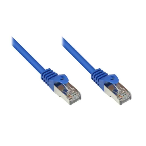 Good Connections 1,0m RNS Patchkabel CAT5E SF/UTP PVC blau