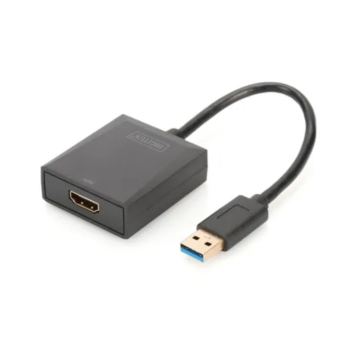Digitus DA-70841 USB 3.0 Adapter schwarz
