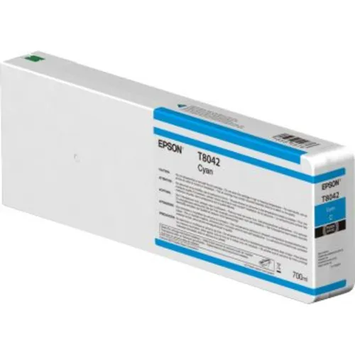 Epson T8042 Tinte UltraChrome HDX/HD Cyan 700ml