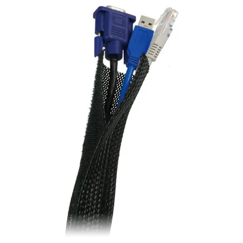 LogiLink Kabelschlauch flexibel 1.8m schwarz (5.69 € / Meter)