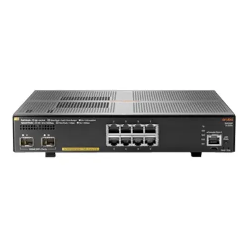 HPE Aruba 2930F-8G PoE+ 2SFP+ Switch