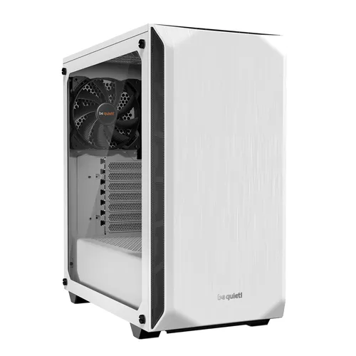 be quiet! Pure Base 500 Midi Tower Gaming Gehäuse Tempered Glass weiß