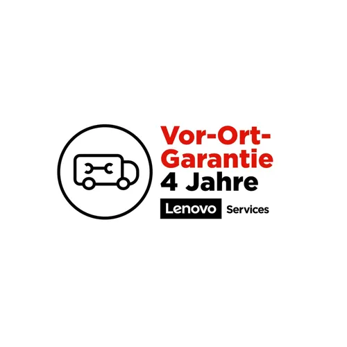 Lenovo ThinkPlus Garantieerweiterung 4 J. Vor-Ort-Service NBD 5WS0A22852