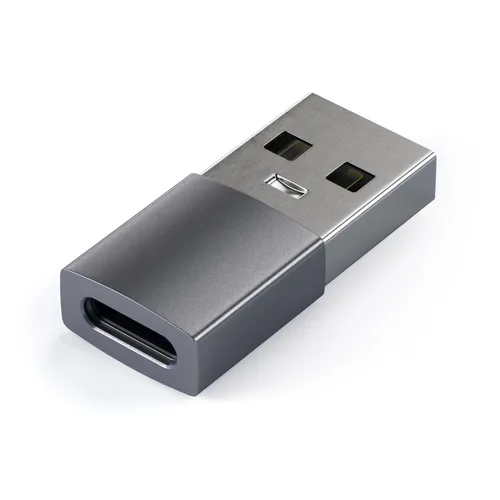Satechi USB Type-A zu Type-C-Adapter Space Gray