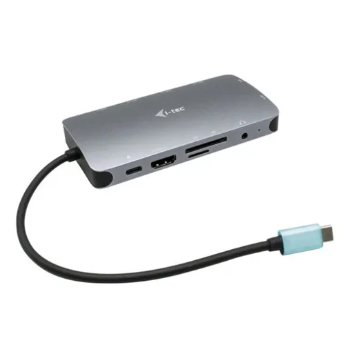 i-tec USB-C Metal Nano Dock silber/grau
