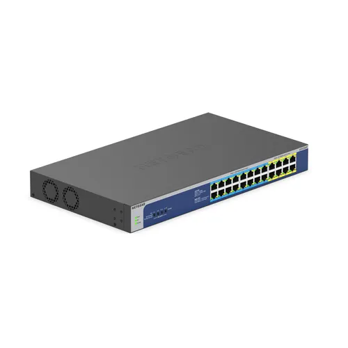 Netgear GS524UP-100EUS  Gigabit Ethernet Switch 24x GB-LAN, PoE++, unmanaged