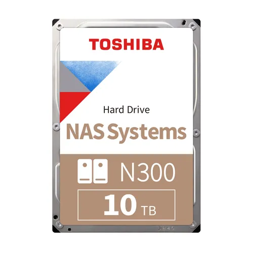 Toshiba N300 NAS Hard Drive HDWG11AUZSVA 10TB