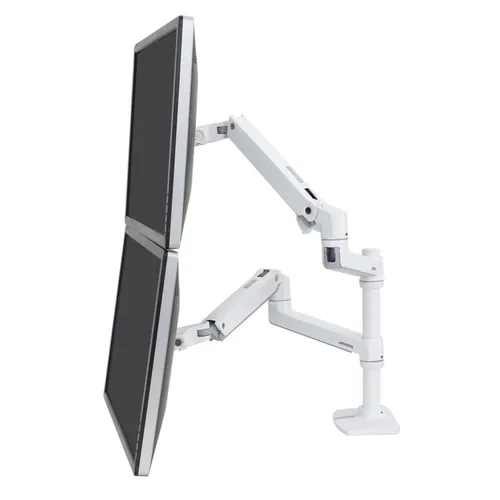 Ergotron LX Dual Monitor Arm, Tischhalterung (weiß)