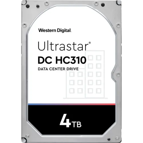 Western Digital Ultrastar DC HC310 4TB - 7200rpm 256MB 3.5 Zoll SAS 512E SEP37K6