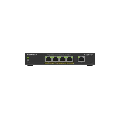 Netgear GS305EP Smart Managed Plus Switch 5x GB-LAN, PoE+