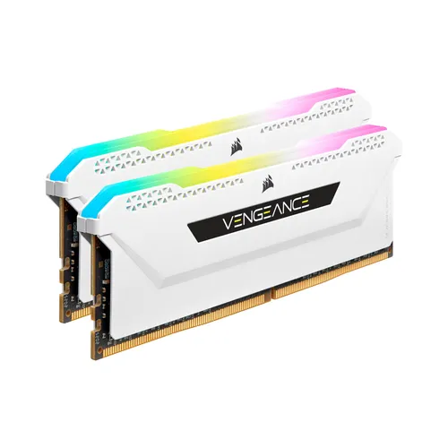 16GB (2x8GB) Corsair Vengeance RGB PRO SL DDR4-3600 RAM CL18 (18-22-22-42) Weiß RAM mehrfarbig beleuchtet