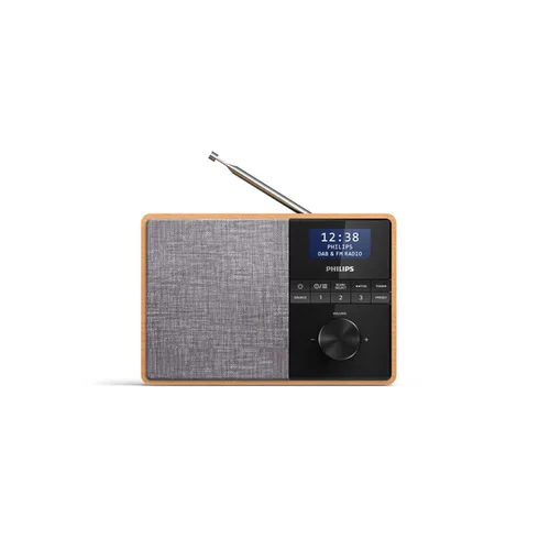 PhilipsTAR5505/10 portables Radio DAB+, Bluetooth, braun/grau