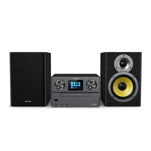 Philips TAM8905/10 DAB+ Mini-Stereo-Anlage WLAN, CD, USB, Bluetooth