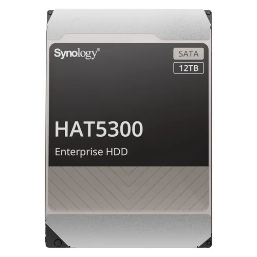 Synology HAT5300 SATA Festplatte 12TB, 3.5" (8.9 cm), 7200rpm, Cache 512 MB