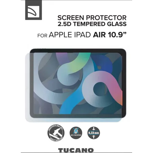 Tucano Tempered Glas für iPad 10.9, iPad Pro 11 (2020) glasklar