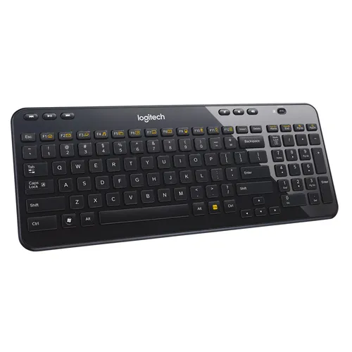 Logitech K360 Kabellose Tastatur Schwarz