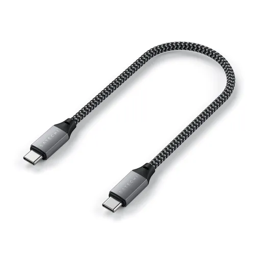 Satechi Type-C auf Type-C Kabel 25 cm space grey
