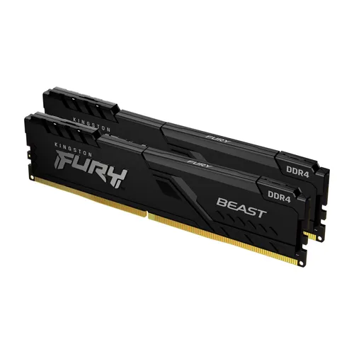 32GB (2x16GB) KINGSTON FURY Beast DDR4-2666 CL16 RAM Gaming Arbeitsspeicher Kit RAM