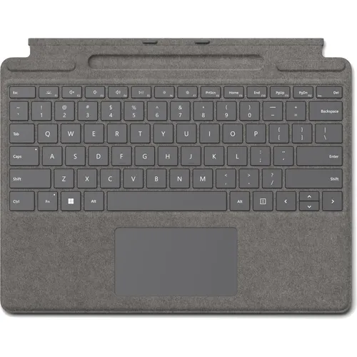 Microsoft Surface Pro Signature Keyboard DE-Layout, platin