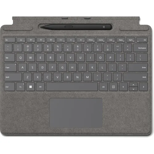 Microsoft Surface Pro Signature Keyboard DE-Layout, mit Slim Pen 2, platin
