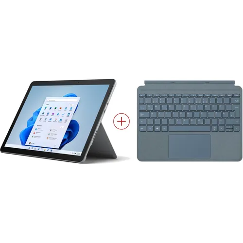 Microsoft Surface Go 3 10" FHD  6500Y 8GB/128GB eMMC Win11 S 8VA-00003 + TC Blau
