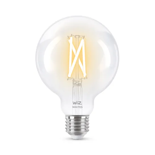 WiZ 60W E27 Globeform Filament Clear (TW) Einzelpack