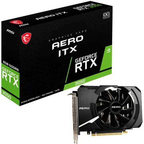 MSI GeForce RTX 3050 AERO ITX OC 8GB