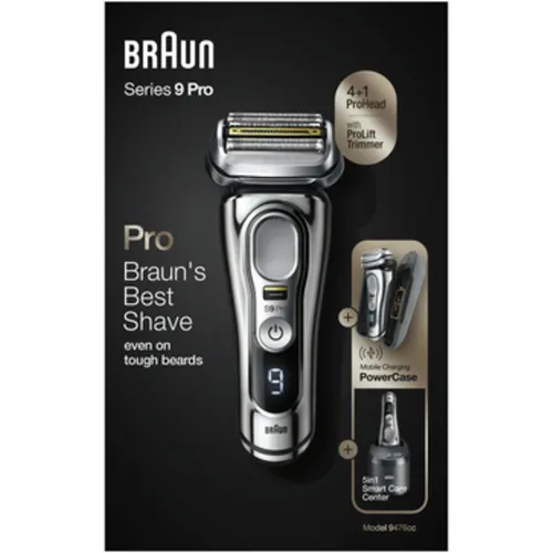 Braun Series 9 9476cc Wet&Dry Elektrorasierer, silber