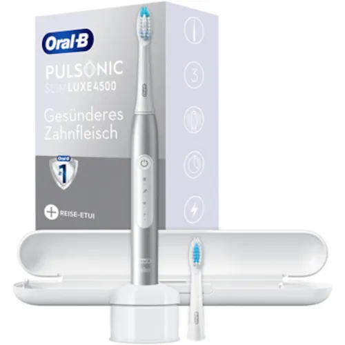 Oral-B Pulsonic Slim Luxe 4500 mit Reiseetui platinum