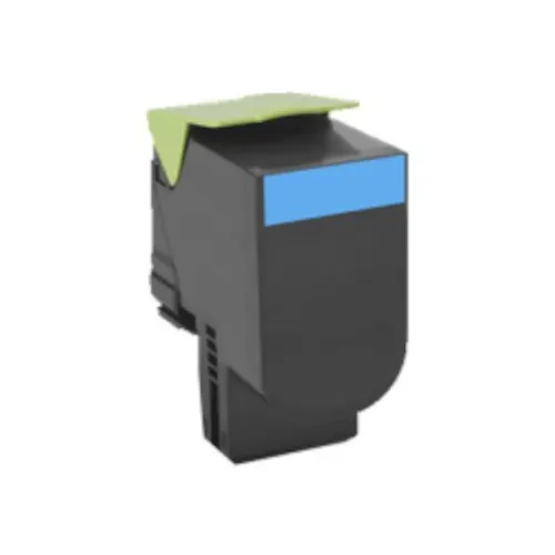 Lexmark 802HC Rückgabe-Tonerkassette Cyan für ca. 3.000 Seiten