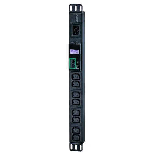 APC Easy PDU, Metered, 1U, 16A, 230V, 8 x IEC Ausgänge, Rack Montage (EPDU1016M)