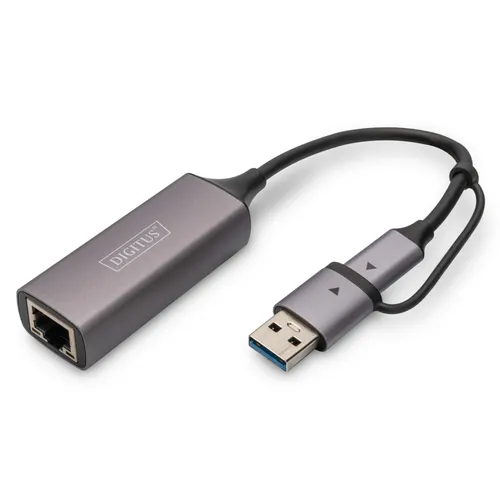 Digitus DN-3028 Adapter USB3.0/USB C 3.1 auf 2.5G Ethernet