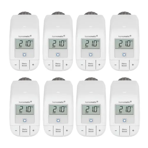 Homematic IP Heizkörperthermostat – basic HmIP-eTRV-B • 8er Pack