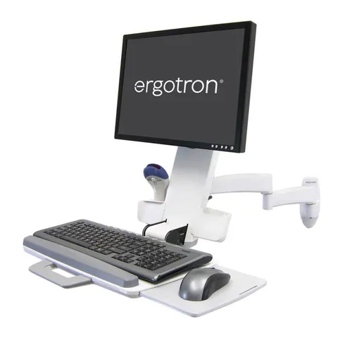 Ergotron 200 Series Combo Arm weiss