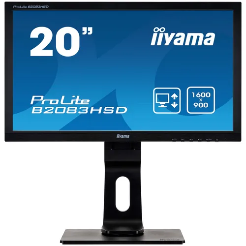iiyama ProLite B2083HSD-B1 50.8 cm (20") HD+ Monitor